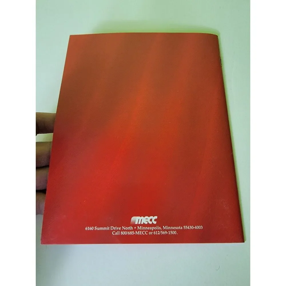 Vintage Oregon Trail Mecc User Guide Only 1990 90s PC